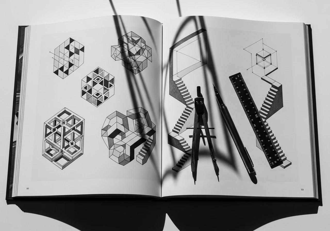 MC Escher graveur 2026 : technique, oeuvres et style à reproduire
