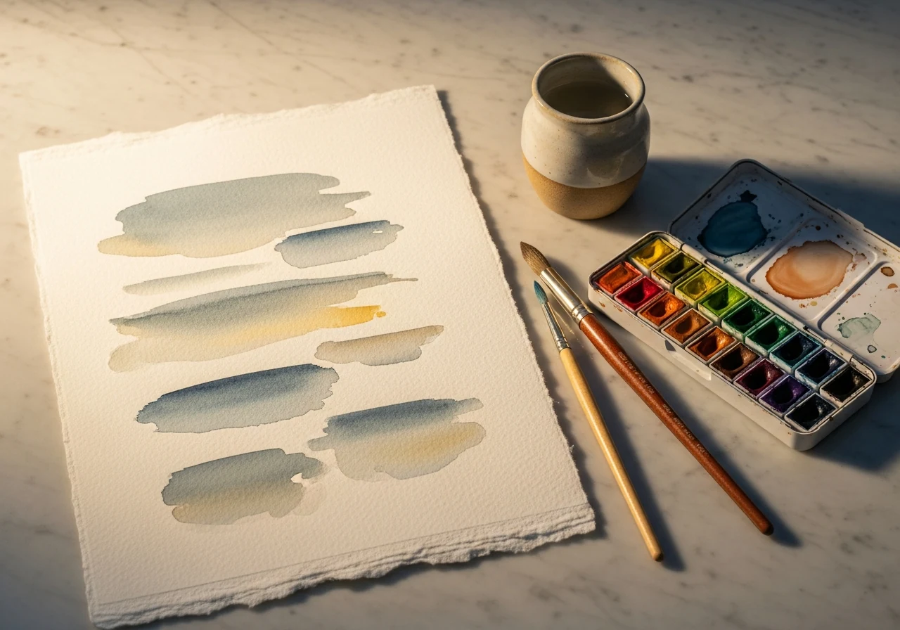 Papier aquarelle 2026 : comment choisir le bon (grain, grammage, marques)